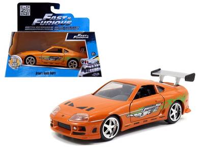 Brian's Toyota Supra Orange 1/32 (fast & furious)
