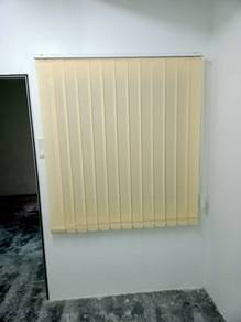 PASANG LANGSIR PEJABAT l install vertical blind l