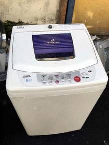 Mesin Automatic Basuh Toshiba Top Load 7kg Recond