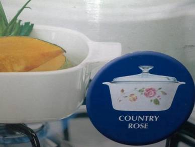 3501 mangkuk pyrex corningware country rose bowl