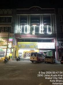 Shop lot For Rent in Kota Bharu,KTN