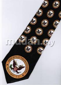 Great Seal USA Washington Army Novelty Neck Tie