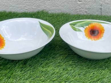 C118 Mangkuk 7 Inches Porcelain Soup Bowl White