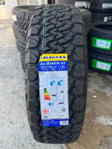 Tayar baru 265 75 16 sumaxx AT 2026 4x4 new tyre