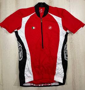 Castelli Red Cycling Tee #AW Used