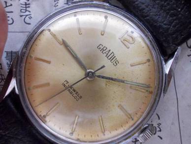 Vintage Gradus Swiss made Gent Watch