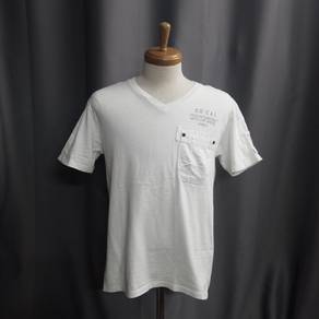 Avirex V-Neck White T-shirt