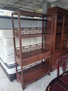 Antiques Rosewood Shelf with Drawer