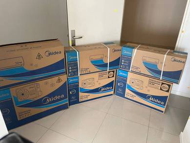 Midea 1.5hp Non Harga Siap Pasang Aircond SP348