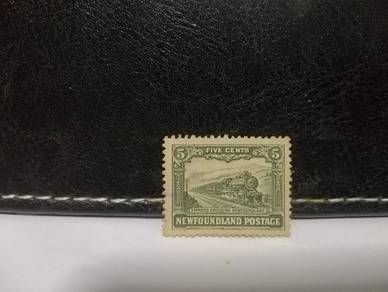 1928 Canada Newfoundland Stamp Train