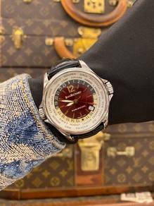 2010 Jeanrichard Worldscope GMT REF.55122 Red Wine