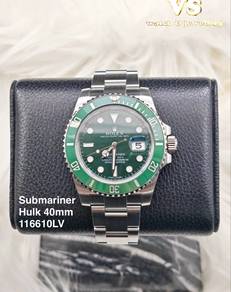 Rolex Green Submariner 116610LV 40mm full set