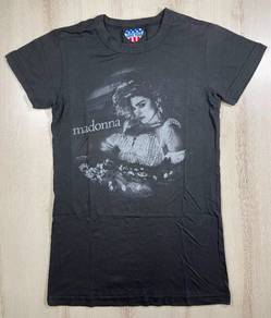 Madonna The V1rg1n Tour 1985 Ladies’ Tee #BL Used