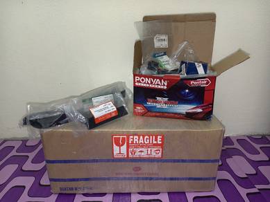 Proton Wira Headlamp + Foglamp + Rear garnish