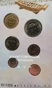 Coins of Malaysia 1990