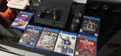 PS4 Slim 500GB Jet Black (Japan Set)