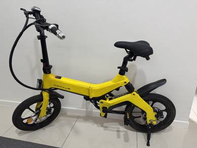 Nakxus folding E-bike (+ kid seat)