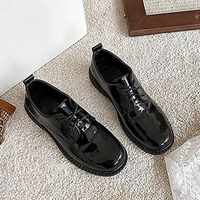 Oxfords Casual Leather Women Shoes