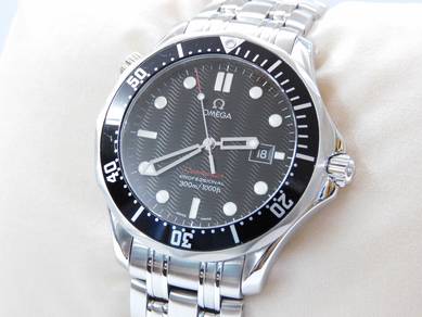41mm Omega Seamaster 300M Black Quartz