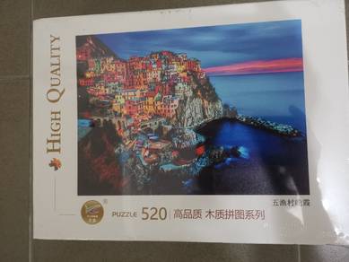 Puzzle /五渔村晚霞拼图