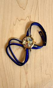Watches - Blue White Crystal Rhinestone Bracelet