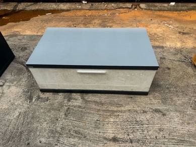3.5x2ft Meja Kopi Coffee Table Drawer Center