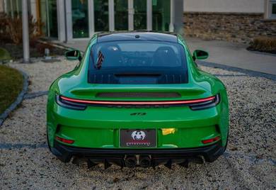 Porsche 992 GT3 Rear Wing Spoiler Delete style