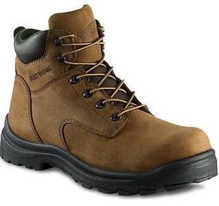 Safety Shoe Red Wing 6Inch Mid Brown NT PR ST 3246