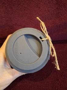 Eco-friendly reusable 350ml cup grey color (New)