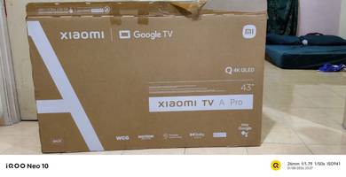 xioami TV pro 4K QLED 43inc