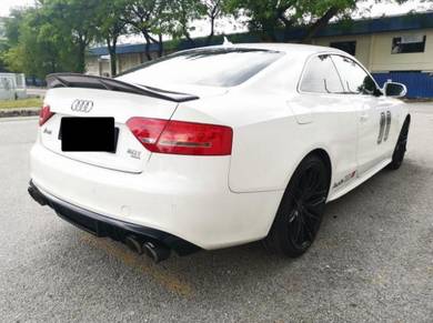 Audi A5 Rieger Style Diffuser AND AK TailPipe Set