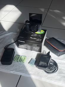 Canon G7 X Mark III Full Set + 3 Batteries