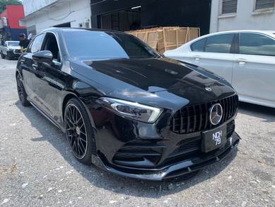 Mercedes a class cla w177 w118 front lip bodykit