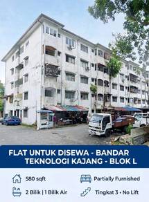 Flat For Rent in Bandar Teknologi Kajang Flat