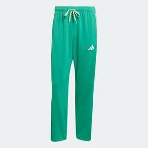 Original Adidas Green Track Pants with WhiteStripe