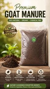 Premium Goat Manure Fertilizer 🌱