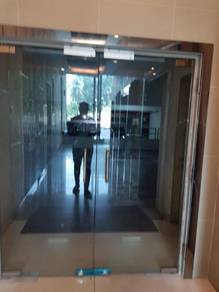 INSTALL PINTU KACA l glasss door install