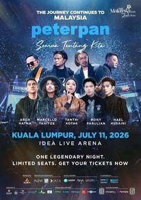 Konsert Peter Pan tix