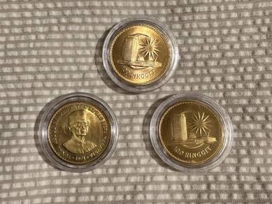 Malaysia $100 Ringgit Gold Coin 1971 For Sale
