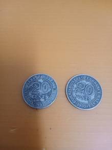 20 cents king George 1950 
