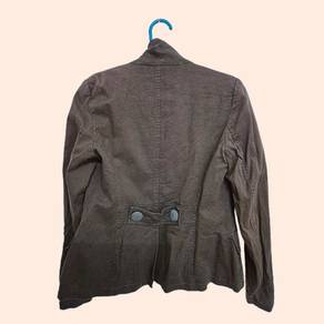 Dark Brown Woman Blazer
