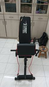 Keep Going Max Adjustable Weight Bench & Dumbbells