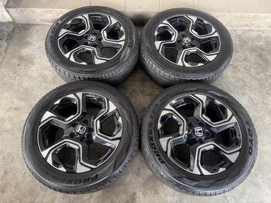 Rim original crv 18 inch TCP tayar toyo 80%