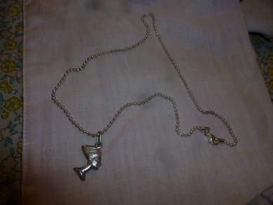 (二手 2nd hand) 銀頸鏈連吊飾 silver necklace with charm