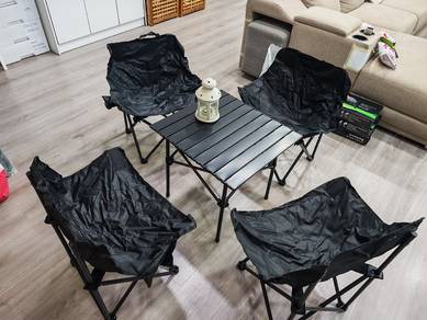 Camping Set Hitam