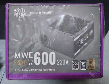 cooler master 600w psu bronze 