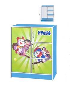 Children Cabinet With Printing Doors (DORAEMON)