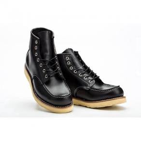 Red Wing 6In Classic Moc Irish Setter Black 8179