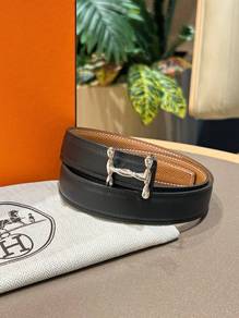 Hermes H Torsade Belt Features Reversible Strap