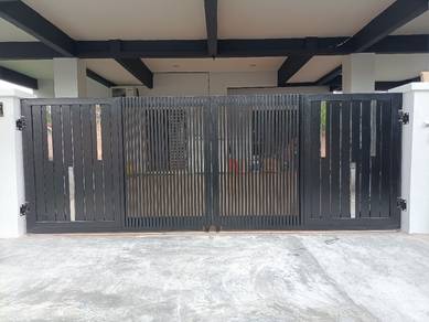 Pintu Pagar 16Kaki 3D Design